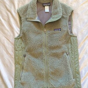Patagonia Women's Sage Green Fleece Vest
